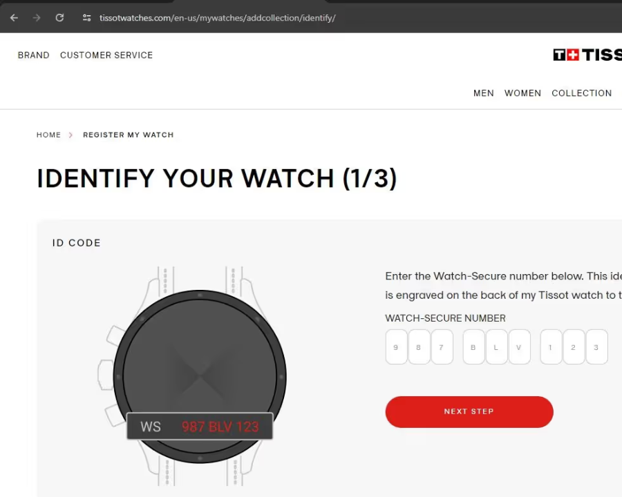 5 bước kiểm tra đồng hồ tissot 1853