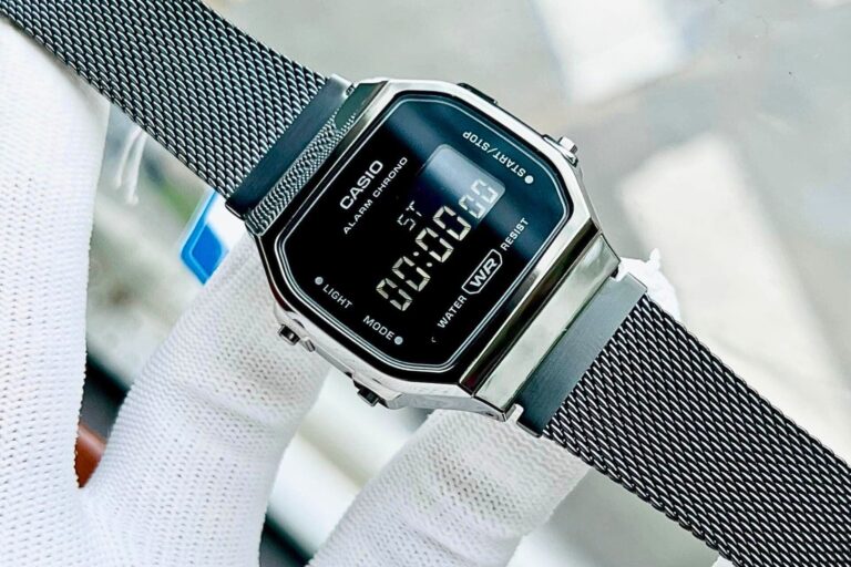 Đồng Hồ Casio Unisex A168WEMB-1BDF 2