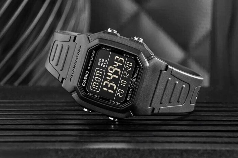Đồng Hồ Casio Nam W-800H-1BVDF 1