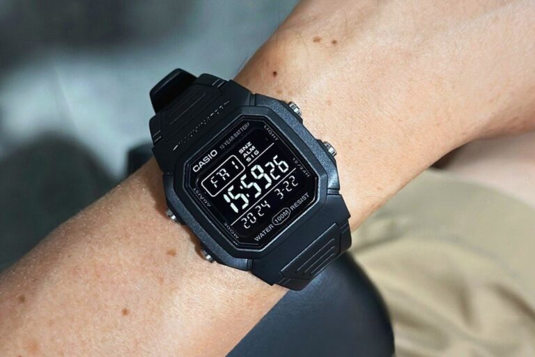 Đồng Hồ Casio Nam W-800H-1BVDF 2