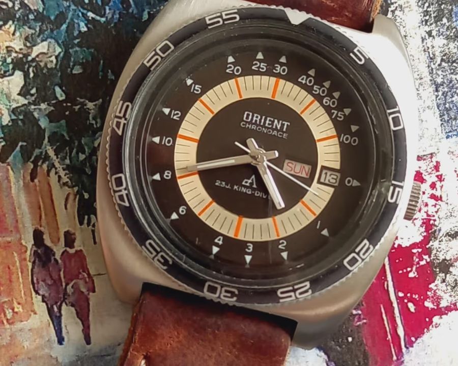 orient chrono ace king diver 1970