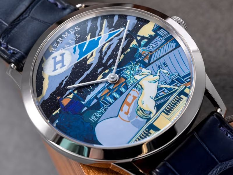 Enamel Là Gì? Khám Phá Nghệ Thuật Tráng Men Tinh Xảo Trên Đồng Hồ Thụy Sĩ 3