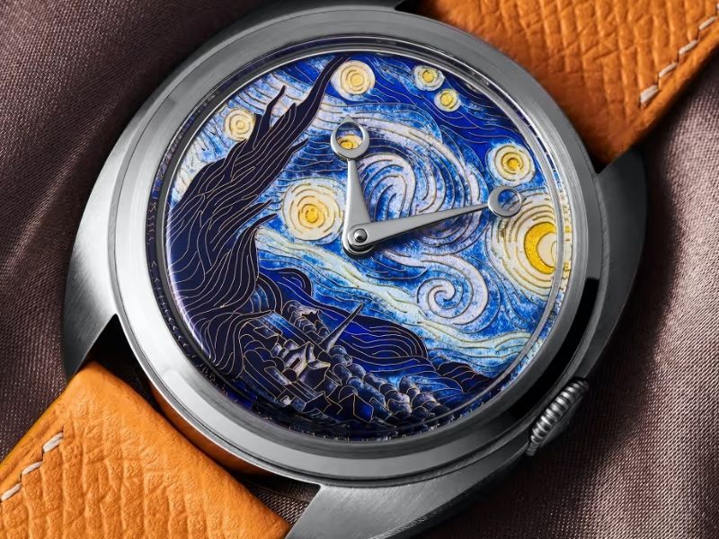 Enamel Là Gì? Khám Phá Nghệ Thuật Tráng Men Tinh Xảo Trên Đồng Hồ Thụy Sĩ 1