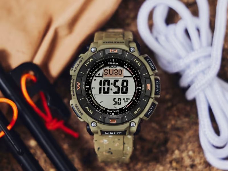 Thermometer Là Gì? Khám Phá Tính Năng Đo Nhiệt Độ Trên Đồng Hồ Casio 3