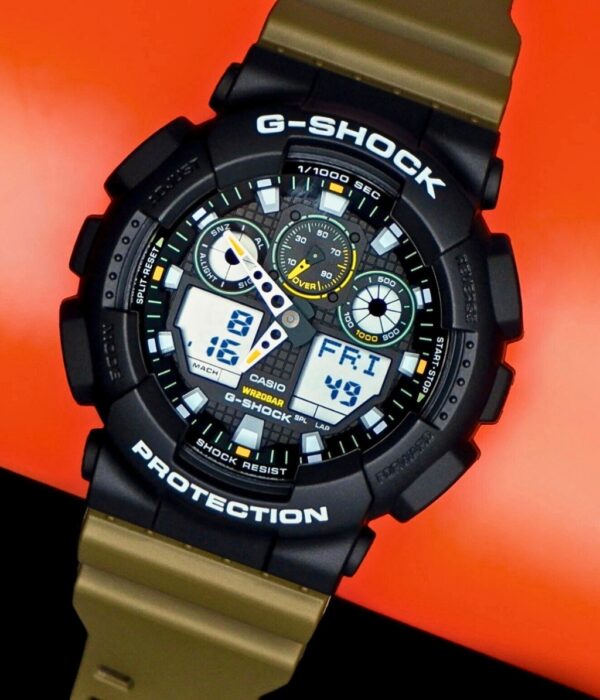 Hình ảnh Đồng Hồ Casio Nam G-Shock GA-100TU-1A3DR