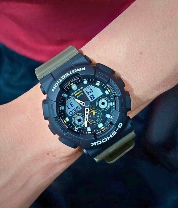 Hình ảnh Đồng Hồ Casio Nam G-Shock GA-100TU-1A3DR