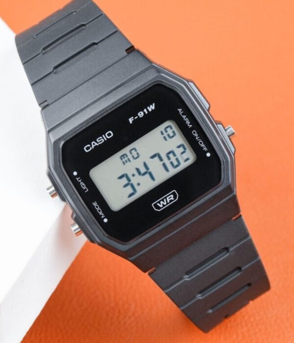 Hình ảnh Đồng Hồ Casio Unisex F-91WB-1ADF