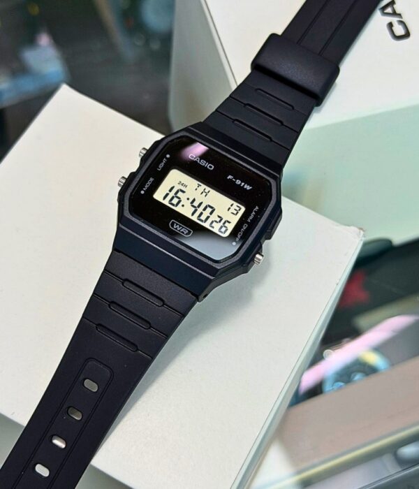 Hình ảnh Đồng Hồ Casio Unisex F-91WB-1ADF