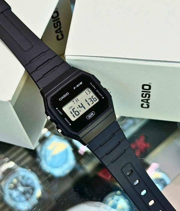 Hình ảnh Đồng Hồ Casio Unisex F-91WB-1ADF