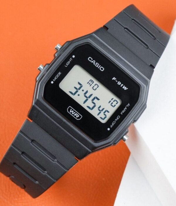 Hình ảnh Đồng Hồ Casio Unisex F-91WB-1ADF
