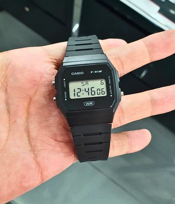 Hình ảnh Đồng Hồ Casio Unisex F-91WB-1ADF
