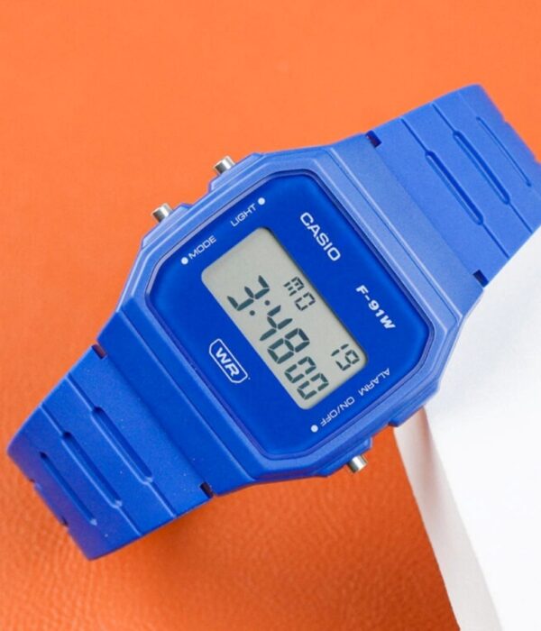 Hình ảnh Đồng Hồ Casio Unisex F-91WB-2A1DF