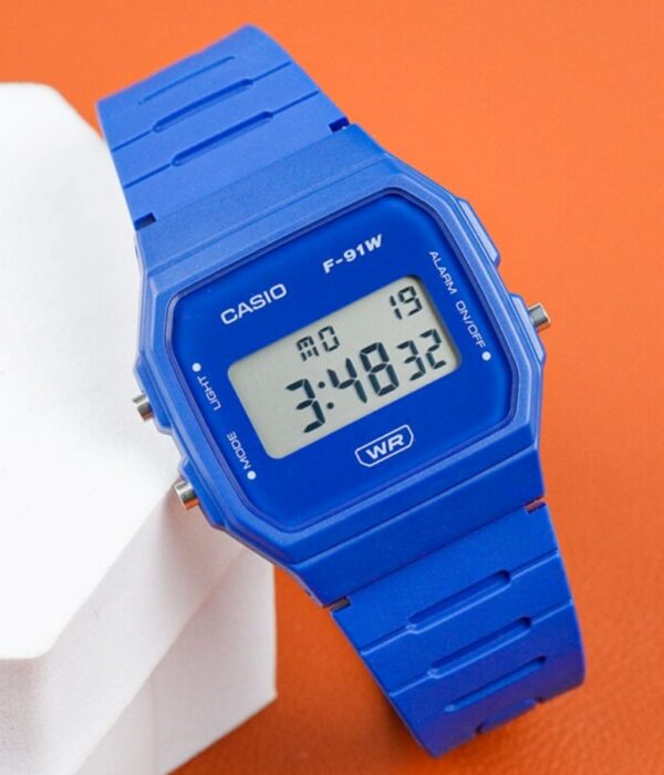 Hình ảnh Đồng Hồ Casio Unisex F-91WB-2A1DF