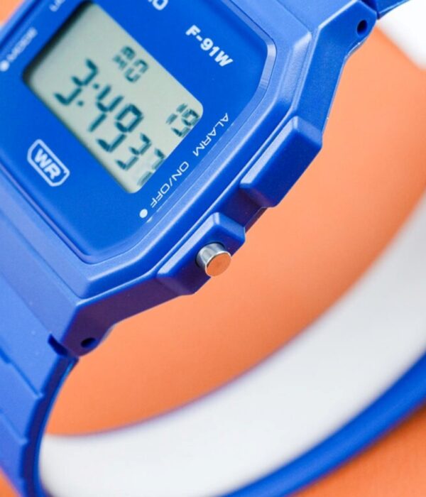 Hình ảnh Đồng Hồ Casio Unisex F-91WB-2A1DF