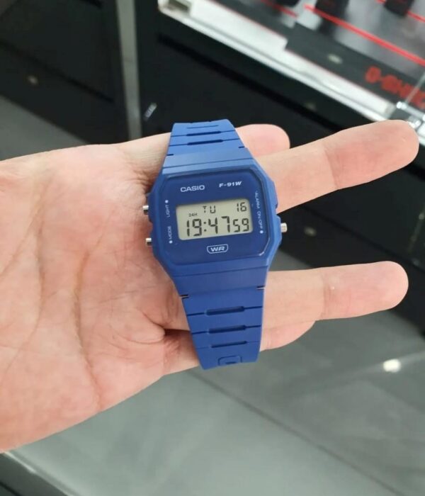 Hình ảnh Đồng Hồ Casio Unisex F-91WB-2A1DF