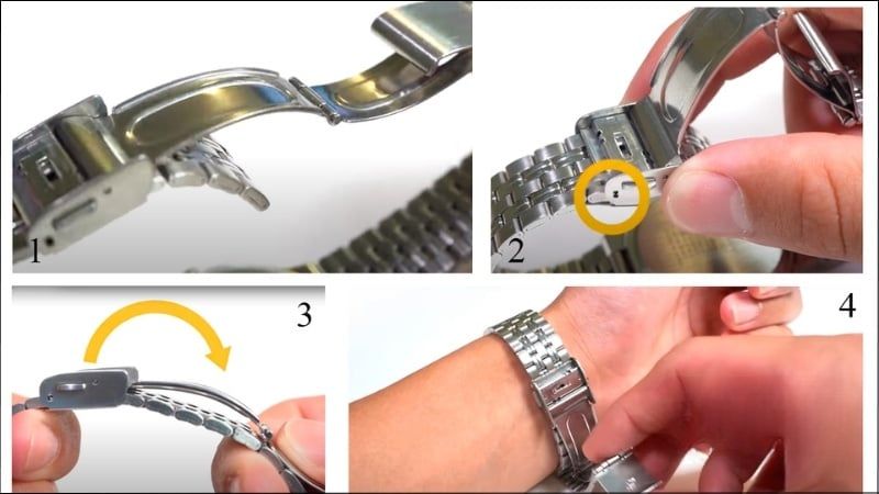Cách Điều Chỉnh Dây Đồng Hồ Kim Loại Đúng Kỹ Thuật, Dễ Thực Hiện 5