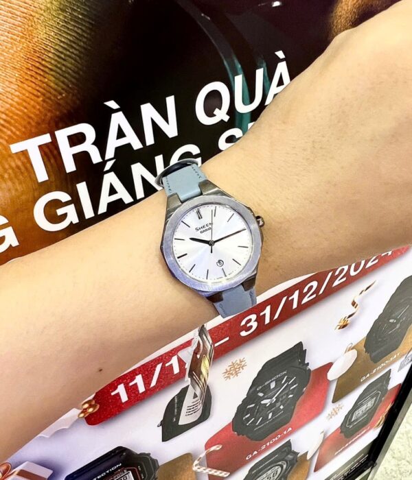 Hình ảnh Đồng Hồ Casio Sheen Nữ SHE-4563GYL-7AUDF