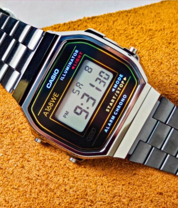 Hình ảnh Đồng Hồ Casio Unisex A168WEHB-1ADF