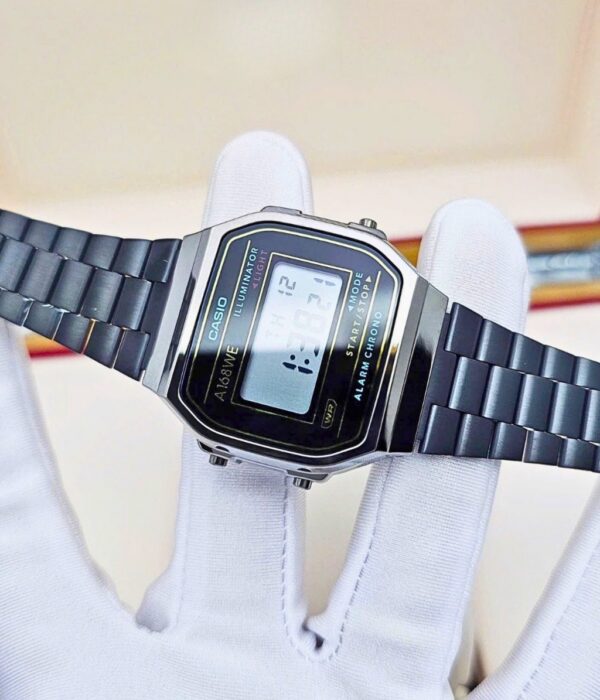 Hình ảnh Đồng Hồ Casio Unisex A168WEHB-1ADF