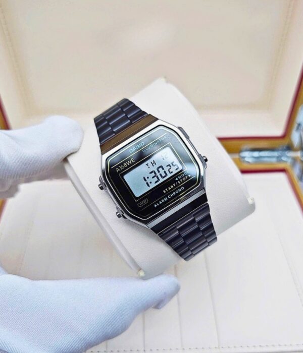 Hình ảnh Đồng Hồ Casio Unisex A168WEHB-1ADF
