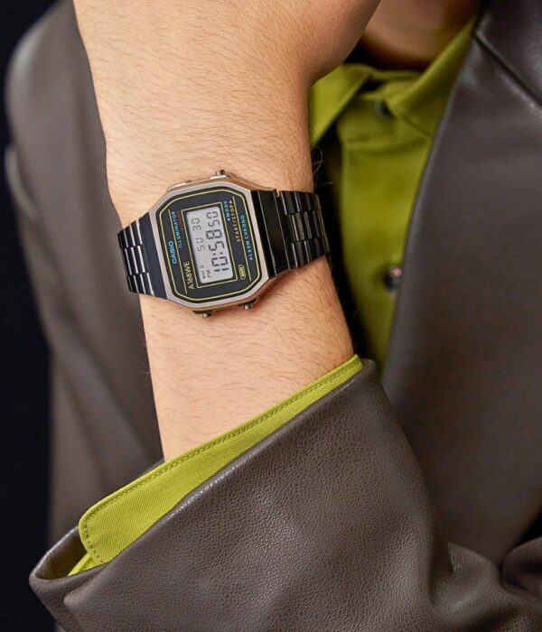 Hình ảnh Đồng Hồ Casio Unisex A168WEHB-1ADF