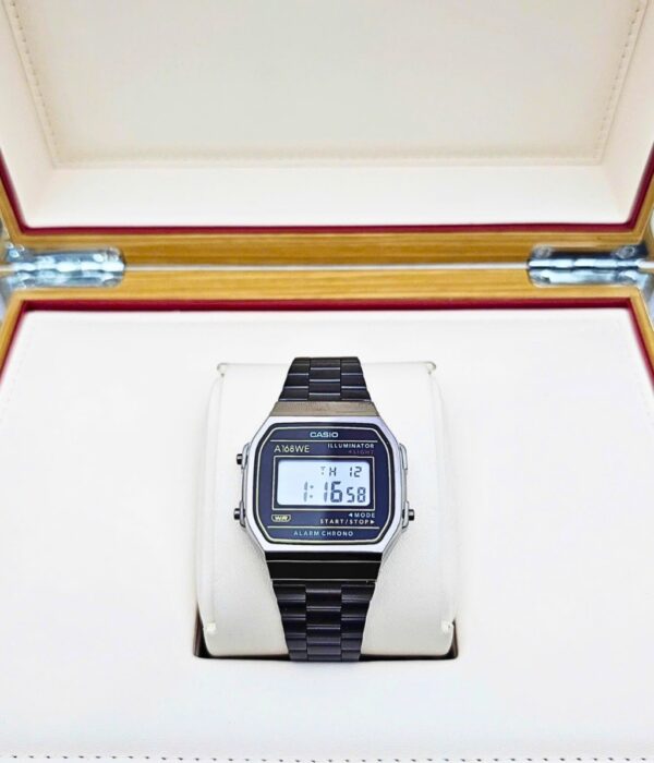 Hình ảnh Đồng Hồ Casio Unisex A168WEHB-1ADF