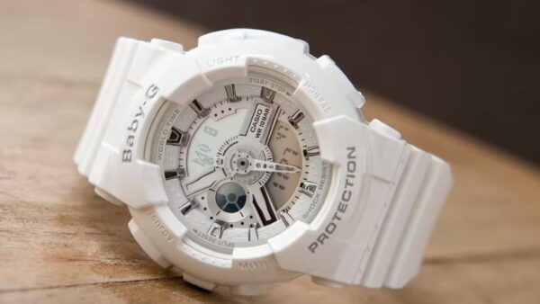 Hướng Dẫn Vệ Sinh Đồng Hồ Baby-G Màu Trắng Đúng Cách, Dễ Thực Hiện 1