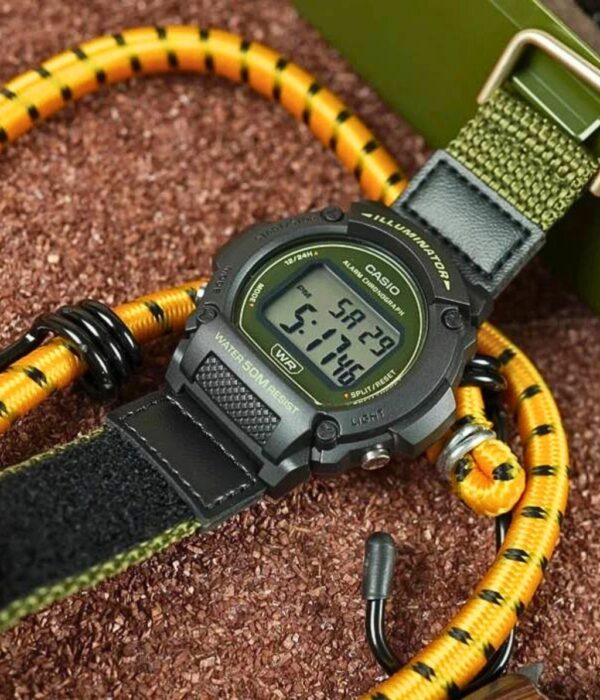 Hinh ảnh Đồng Hồ Casio Nam W-219HB-3AVDF
