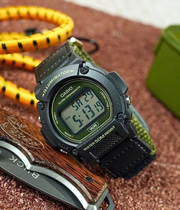 Hinh ảnh Đồng Hồ Casio Nam W-219HB-3AVDF