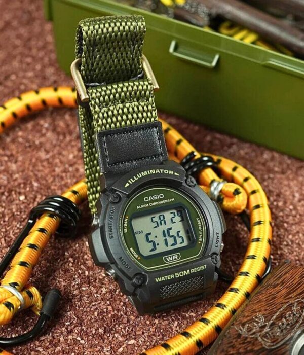 Hinh ảnh Đồng Hồ Casio Nam W-219HB-3AVDF