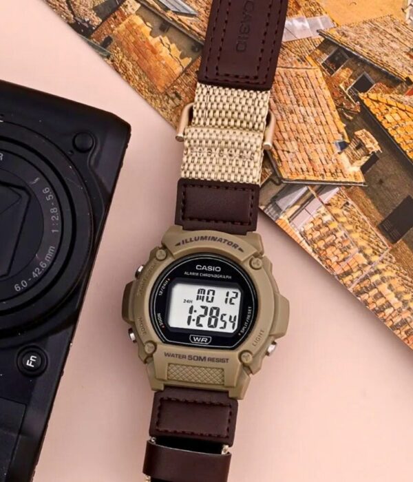 Hinh ảnh Đồng Hồ Casio Nam W-219HB-5AVDF