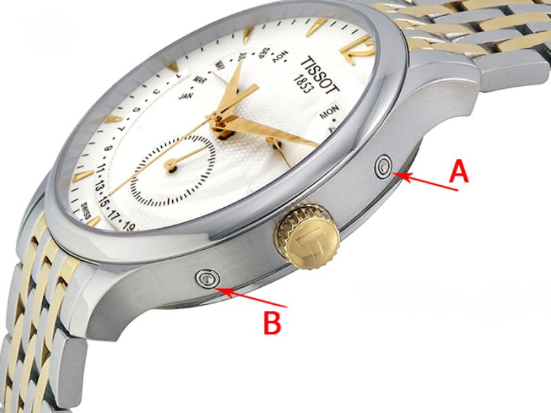 Cách Điều Chỉnh Đồng Hồ Tissot Lịch Vạn Niên Chi Tiết 1