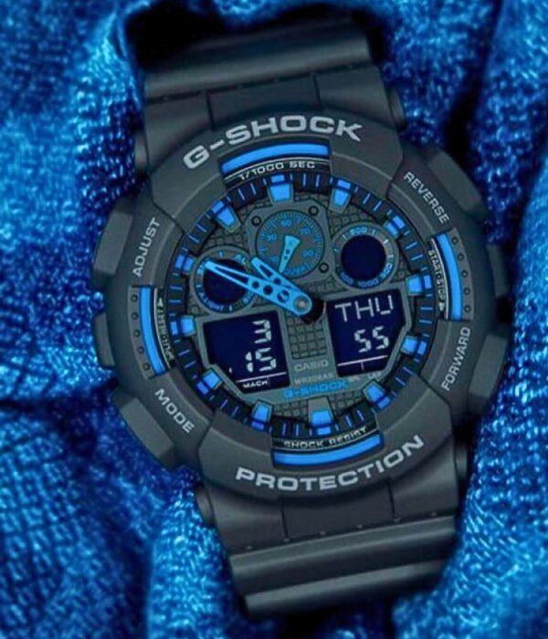 Hình ảnh Đồng Hồ Casio G-Shock Nam GA-100-1A2NDR