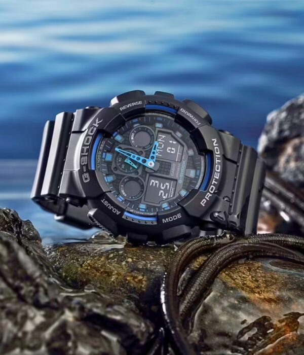 Hình ảnh Đồng Hồ Casio G-Shock Nam GA-100-1A2NDR