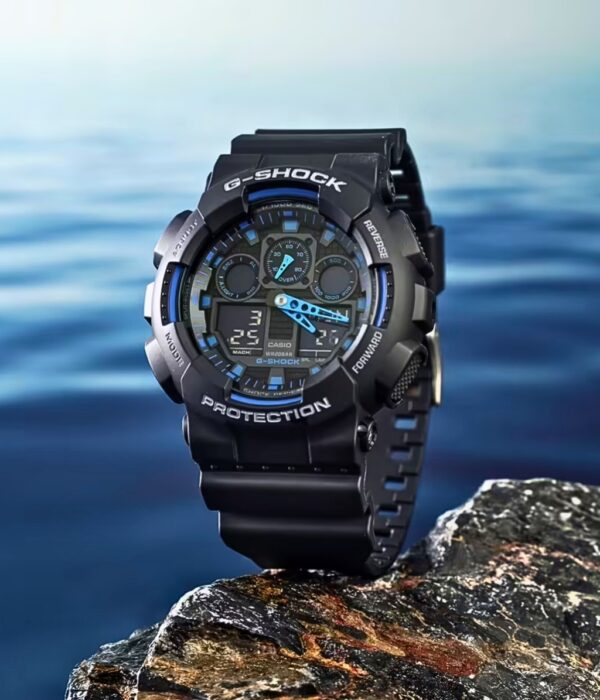 Hình ảnh Đồng Hồ Casio G-Shock Nam GA-100-1A2NDR