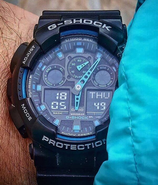 Hình ảnh Đồng Hồ Casio G-Shock Nam GA-100-1A2NDR