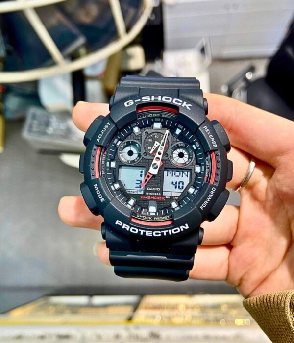 Hình ảnh Đồng Hồ Casio G-Shock Nam GA-100-1A4NDR