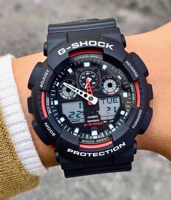 Hình ảnh Đồng Hồ Casio G-Shock Nam GA-100-1A4NDR
