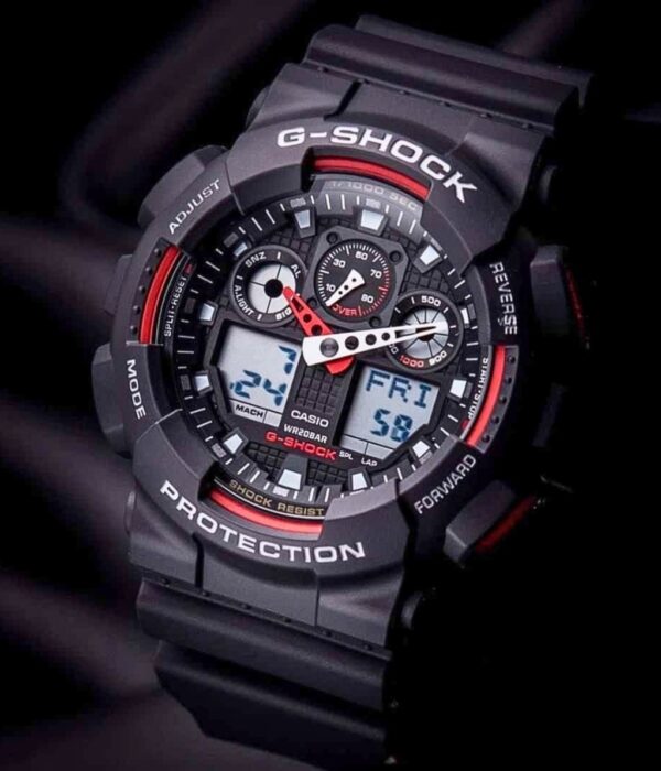 Hình ảnh Đồng Hồ Casio G-Shock Nam GA-100-1A4NDR