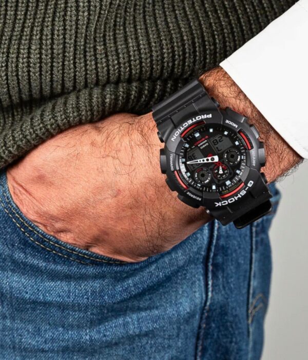 Hình ảnh Đồng Hồ Casio G-Shock Nam GA-100-1A4NDR