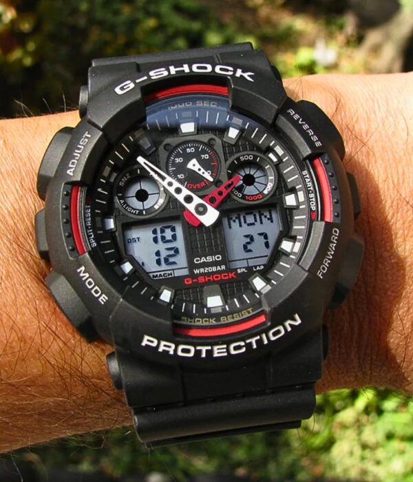 Hình ảnh Đồng Hồ Casio G-Shock Nam GA-100-1A4NDR