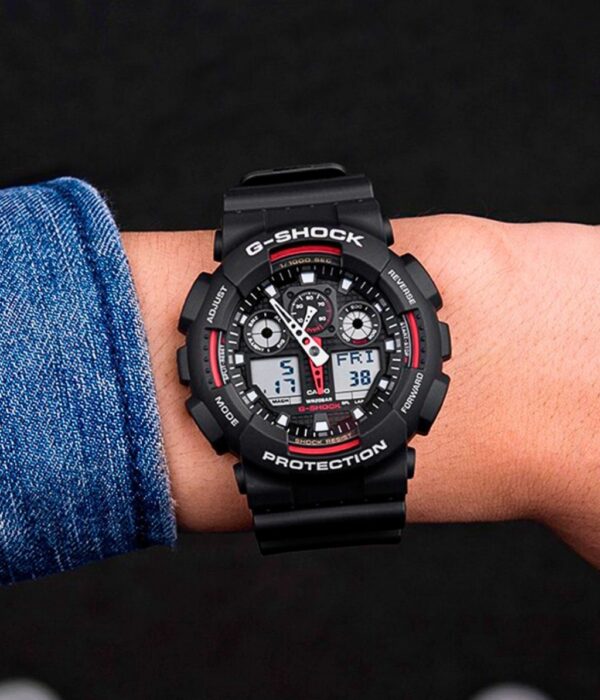 Hình ảnh Đồng Hồ Casio G-Shock Nam GA-100-1A4NDR