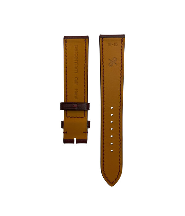 Dây Da Percent Klevis Sepia Màu Nâu Đỏ Đẹp Tại SHOPDONGHO.com