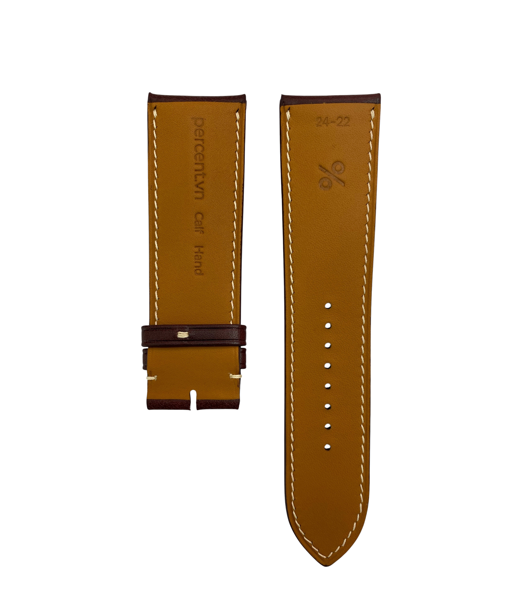 Dây Da Percent Igor-1 Sepia Màu Nâu Đỏ Đẹp Tại SHOPDONGHO.com