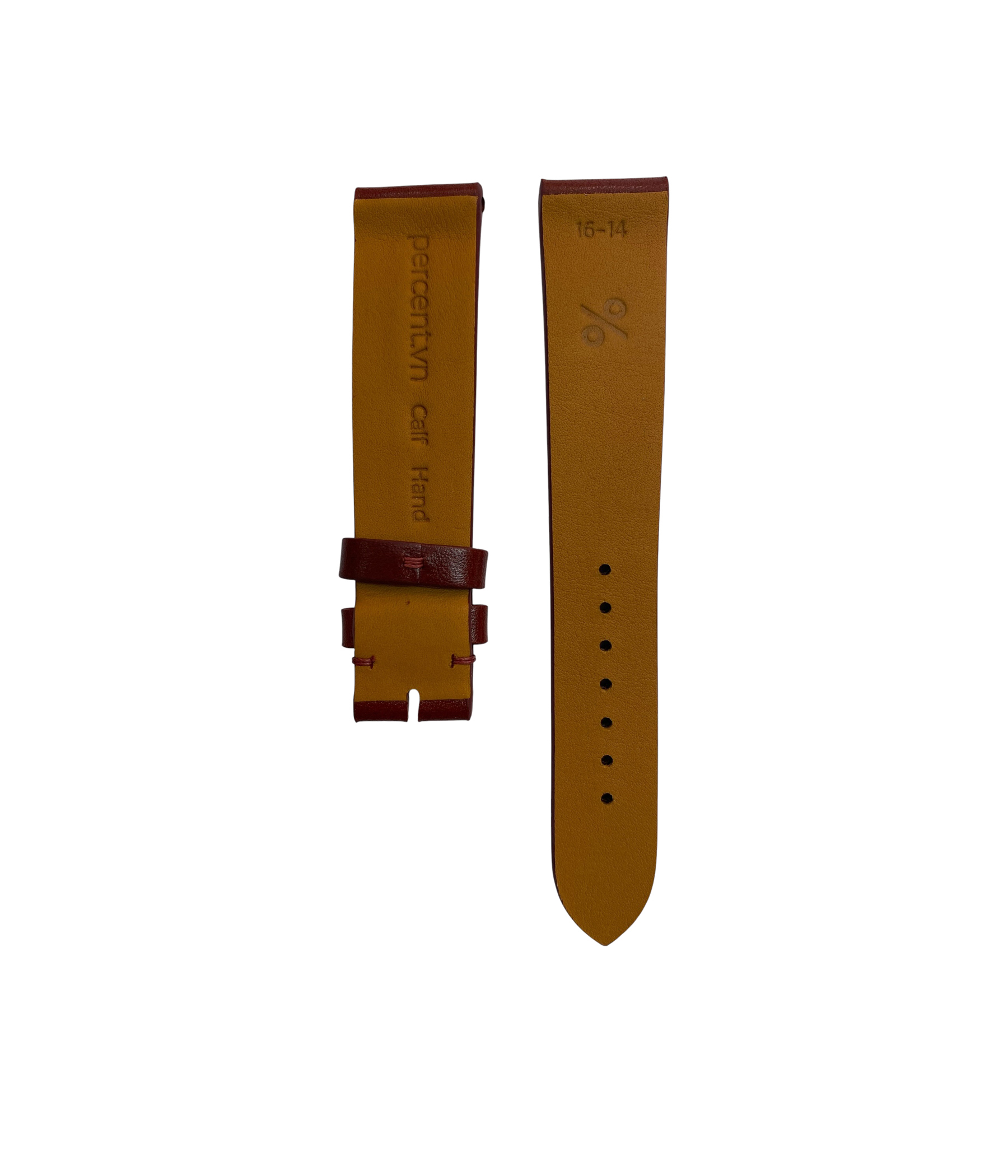 Dây Da Percent Baret Wine Red Màu Đỏ Rượu Vang Đẹp Tại SHOPDONGHO.com