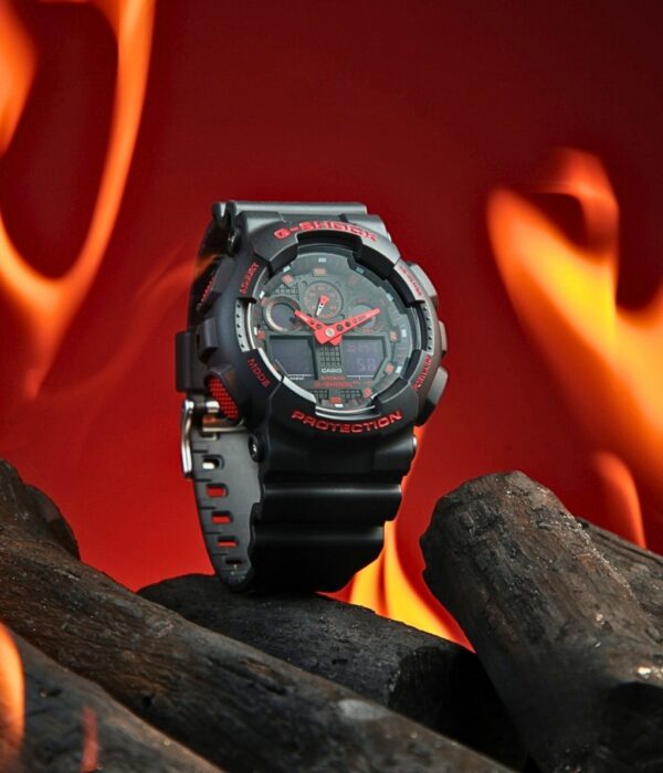 Hình ảnh Đồng Hồ Casio G-Shock Nam GA-100BNR-1ADR