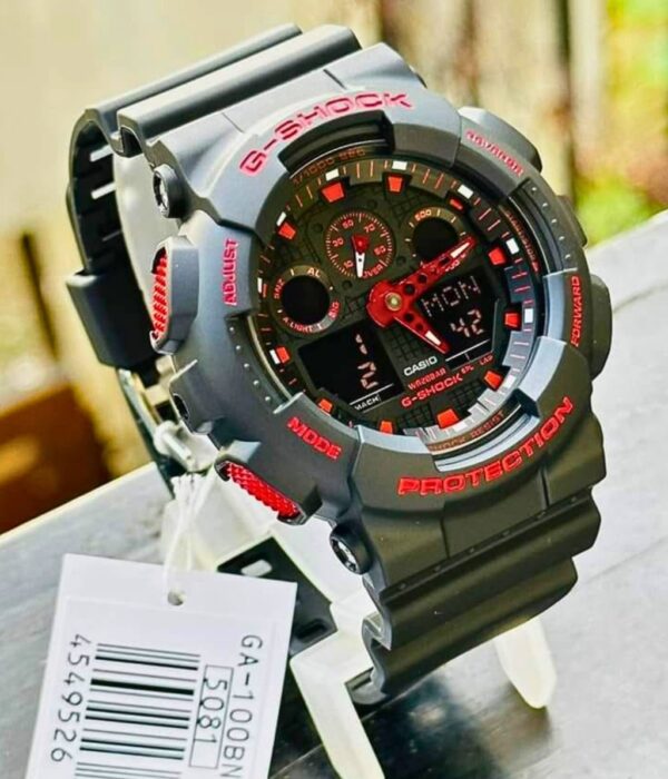 Hình ảnh Đồng Hồ Casio G-Shock Nam GA-100BNR-1ADR