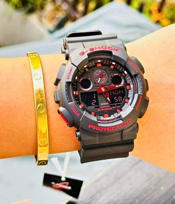 Hình ảnh Đồng Hồ Casio G-Shock Nam GA-100BNR-1ADR