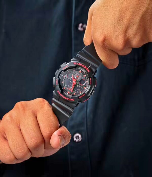 Hình ảnh Đồng Hồ Casio G-Shock Nam GA-100BNR-1ADR