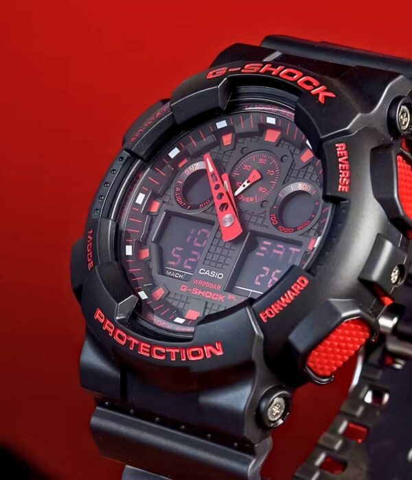 Hình ảnh Đồng Hồ Casio G-Shock Nam GA-100BNR-1ADR